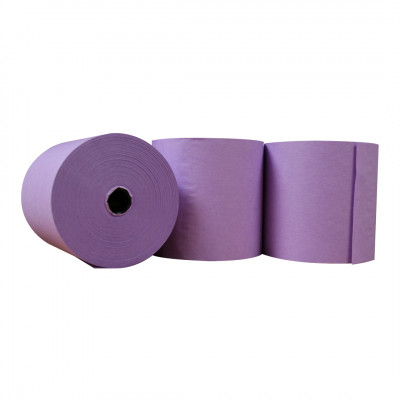 76mm Mauve Laundry Till Roll Pkd 20s - L021