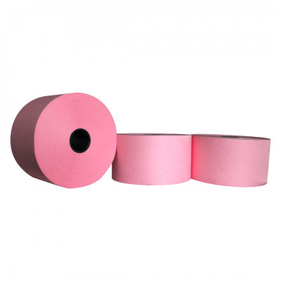 44 x 80 Pink Laundry Till Roll Pkd 20s - L013